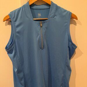Sleeveless Golf Polo w/ zipper